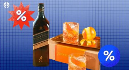 Walmart tiene 'regalada' la botella de 1 l de whisky Johnnie Walker Double Black