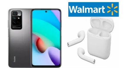 Walmart vende el celular Xiaomi con buena cámara y de regalo unos audífonos