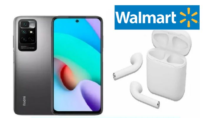 Walmart vende el celular Xiaomi con buena cámara y de regalo unos audífonos