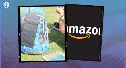 La batería portátil de energía solar para cargar tu celular, tablet y más que Amazon tiene 'regalada'