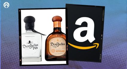 Amazon rebaja y vende baratísimo el paquete de 2 tequilas Don Julio cristalino más reposado