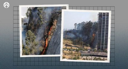 (VIDEO) La Mexicana noooo: Incendio se ‘acerca’ al parque de moda en la CDMX