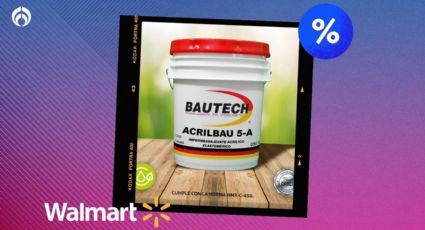 ¿Cuánto dura un impermeabilizante acrílico como el Bautech de 19L que Walmart rebaja?