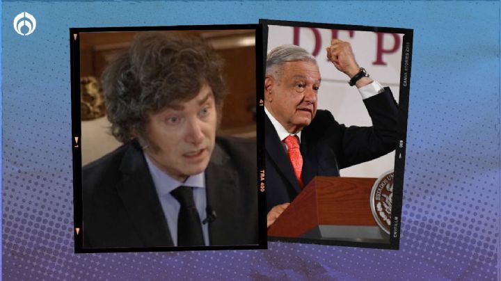 Javier Milei insulta a AMLO: 'es un halago que un ignorante hable mal de mí'