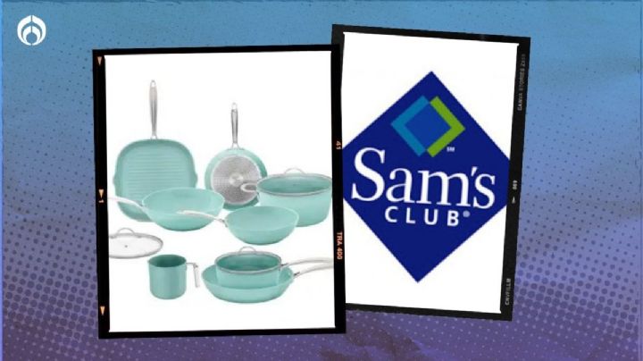 Sam’s Club: batería de cocina Jade Cook con 6 capas antiadherentes vale 1,800 pesos menos