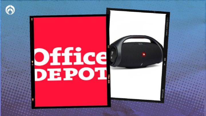Office Depot: bocina JBL que rinde hasta un día de uso tiene ‘rebajota’ de 7,000 pesos