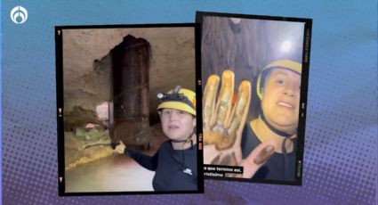 (VIDEO) Hija de Xóchitl visita tramo 5 del Tren Maya y exhibe daños a cenotes y cuevas