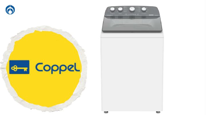 Coppel tiene en super promoción esta lavadora automática marca Whirlpool