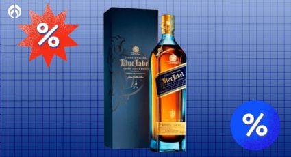 ¿De qué está hecho el whisky de lujo Johnnie Walker Blue Label que Bodega Aurrera está rematando?