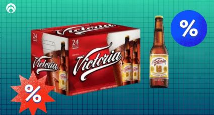 Sam's Club remata el cartón de 24 botellas de cerveza Victoria de 355 ml