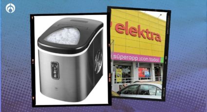 Elektra liquida máquina para hacer hielo portátil que produce hasta 12 kilos ideal para fiestas