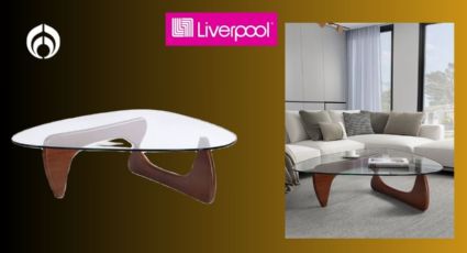 Liverpool bajó el precio de esta elegante mesa de centro, ideal para realzar tu sala