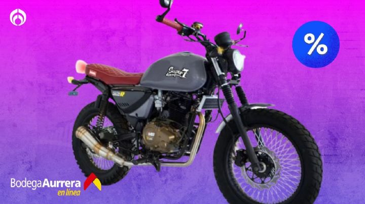 Bodega Aurrera vende ‘regalada’ motocicleta MB con potencia de 8000 RPM para esquivar el tráfico