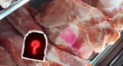 ¿Qué son las manchas rosas en la carne fresca?