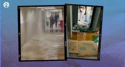 ¿Salud como en Dinamarca? Megafuga en hospital de Tamaulipas deja inundación y daños