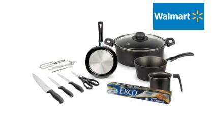 Walmart vende baratísima esta batería de cocina de 11 piezas y te regalan el papel aluminio