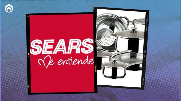 Sears liquida batería de cocina con 10 piezas de acero inoxidable y que cocina mejor tus alimentos