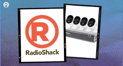 RadioShack: kit de seguridad con 4 cámaras de visión nocturna tiene rebaja superior a 2 mil pesos