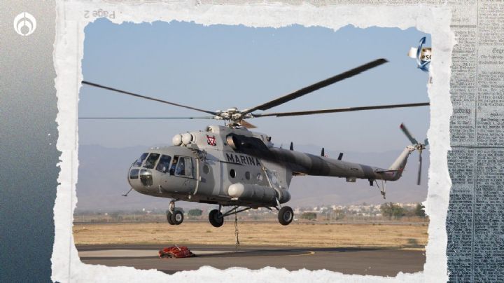 Explota helicóptero de la Marina: hay 3 muertos; aeronave cae en Michoacán