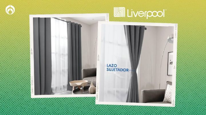 Dale privacidad a tu hogar con esta cortina black out que Liverpool rebaja; ¡hay en 4 colores!