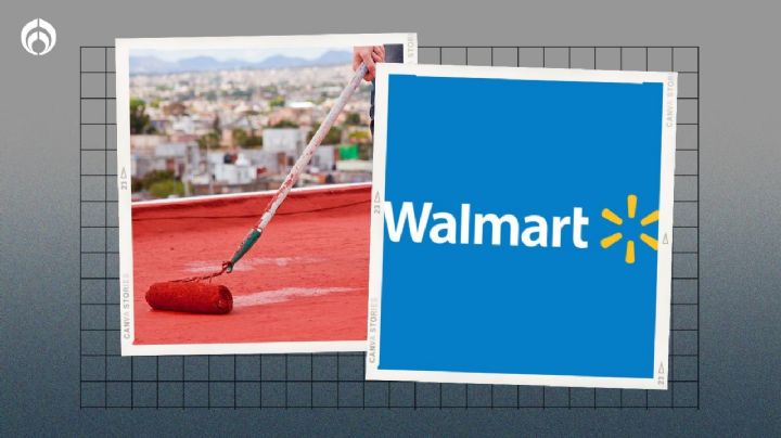 Walmart liquida a menos de 250 pesos este impermeabilizante rojo que no requiere malla