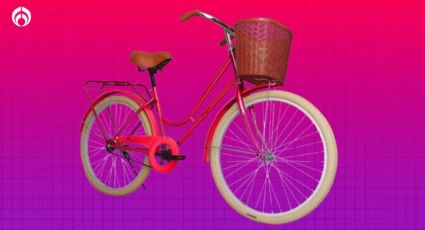 La bicicleta tipo vintage con cuadro de acero reforzado que Coppel tiene en descuento