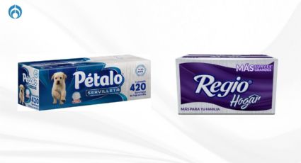 Pétalo vs. Regio: estas servilletas son más blancas y resistentes, según Profeco