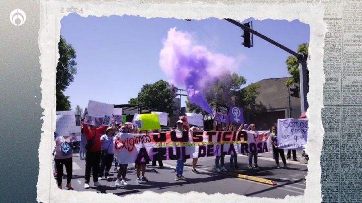 Justicia para Azul: 'Fue feminicidio, no suicidio', reclaman familiares con bloqueo en Iztapalapa