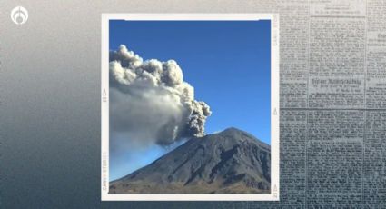 (FOTOS y VIDEO) Volcán Popocatépetl 'se aloca': registra exhalación y deja intensa fumarola