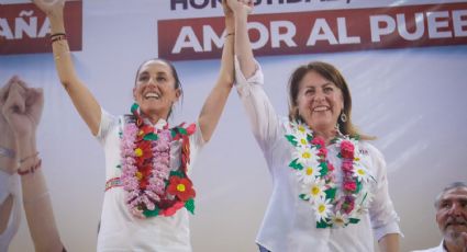 Margarita González arranca campaña con el apoyo de Claudia Sheinbaum