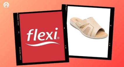 Suburbia vende por menos de 1,000 pesos estas cómodas y bellas sandalias Flexi (hay negras y beige)