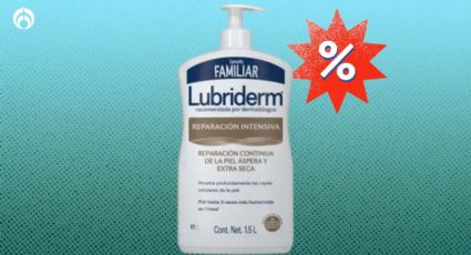 ¿Qué beneficios tiene la Lubriderm tapa dorada de 1.5L como la que Sam's Club tiene en rebaja?