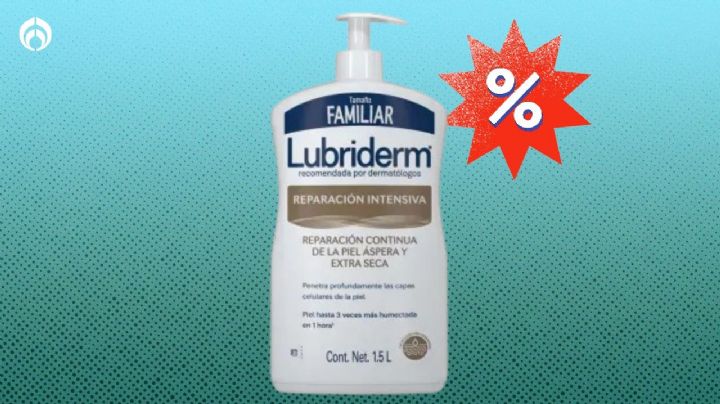 ¿Qué beneficios tiene la Lubriderm tapa dorada de 1.5L como la que Sam's Club tiene en rebaja?