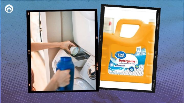 El detergente de Great Value con bicarbonato para desmanchar ropa que Walmart tiene muy barato