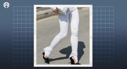 Esta es la forma correcta de vestir leggings blancos para verte elegante