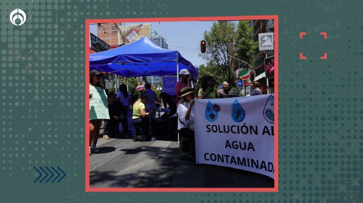 Agua contaminada: vecinos de BJ rechazan acuerdo con CDMX pese a diálogo y seguirá plantón