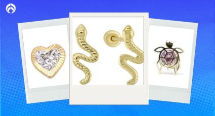 Coppel remata en menos de $500 estos aretes de oro ideales para el regalo de Día de las Madres