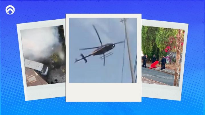 (VIDEOS) Caída de helicóptero: así luce la 'zona cero' del desplome que dejó 3 muertos