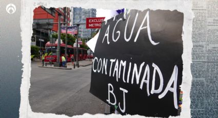 Agua contaminada: Vecinos de BJ levantan plantón en Insurgentes y van por demanda colectiva