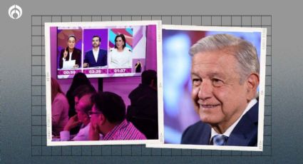 AMLO acusa 'mano negra' del INE en debates... y recuerda a Julia Orayen