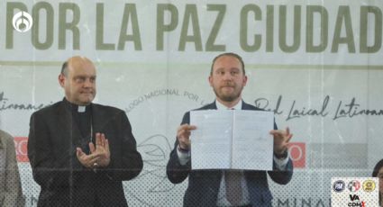 Santiago Taboada firmó el ‘Compromiso por la Paz’ en la CDMX