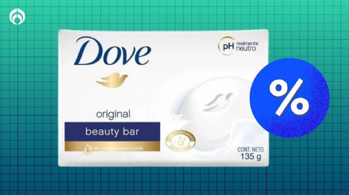 DOVE: Bodega Aurrera remata el jabón en barra que no hace pruebas con animales, según Profeco