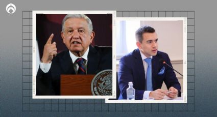 AMLO ‘deja en visto’ la invitación de Noboa a comer ceviche; así respondió