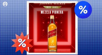 Sam's Club tiene 'regalado' el whisky de lujo Johnnie Walker Red Label que rinde casi 20 shots