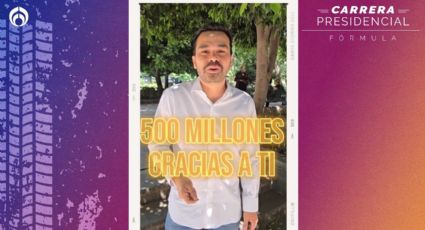 Máynez celebra éxito en redes: supera 500 millones de vistas en TikTok, Facebook e Instagram