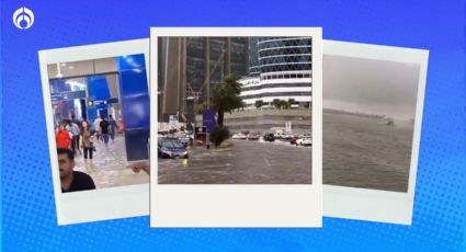 (VIDEOS) Dubái bajo el agua... temporal de lluvias provoca grandes inundaciones