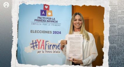 Mariana Rodríguez firma el Pacto por la Primera Infancia para proteger a los niños de Monterrey