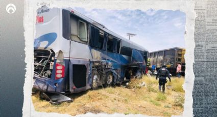 (VIDEO) Tren 'embiste' a autobús de pasajeros: hay al menos 10 lesionados en Sinaloa