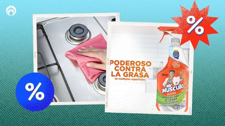 Walmart remata el Mr Músculo Cocina que elimina la grasa difícil de las estufas