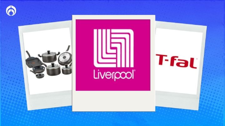 Liverpool: la batería de cocina T-Fal antiadherente más grande y barata que puedes comprar